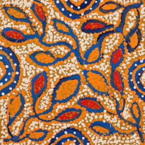 Ngapa Jukurrpa (Water Dreaming)  - Mikanji by Juliette Nampijinpa Brown