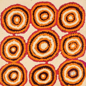 Warna Jukurrpa (Snake Dreaming) by Roschelle Nampijinpa Major