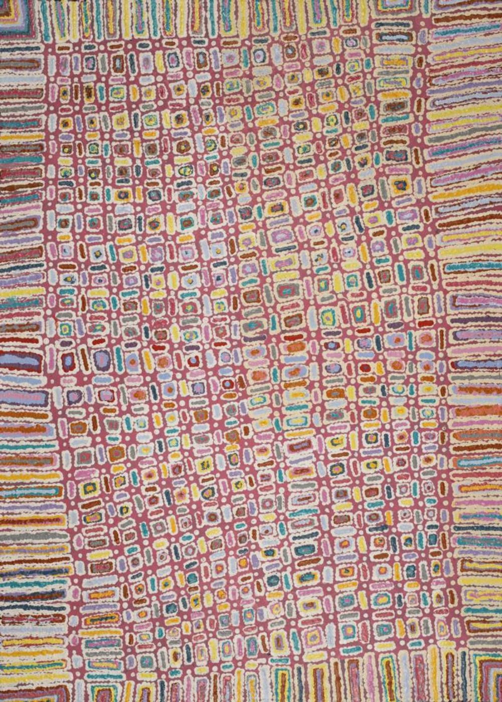 Ngapa Jukurrpa (Water Dreaming) - Puyurru by Lynette Nangala Singleton