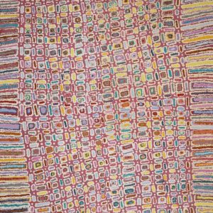 Ngapa Jukurrpa (Water Dreaming)  -  Puyurru by Lynette Nangala Singleton