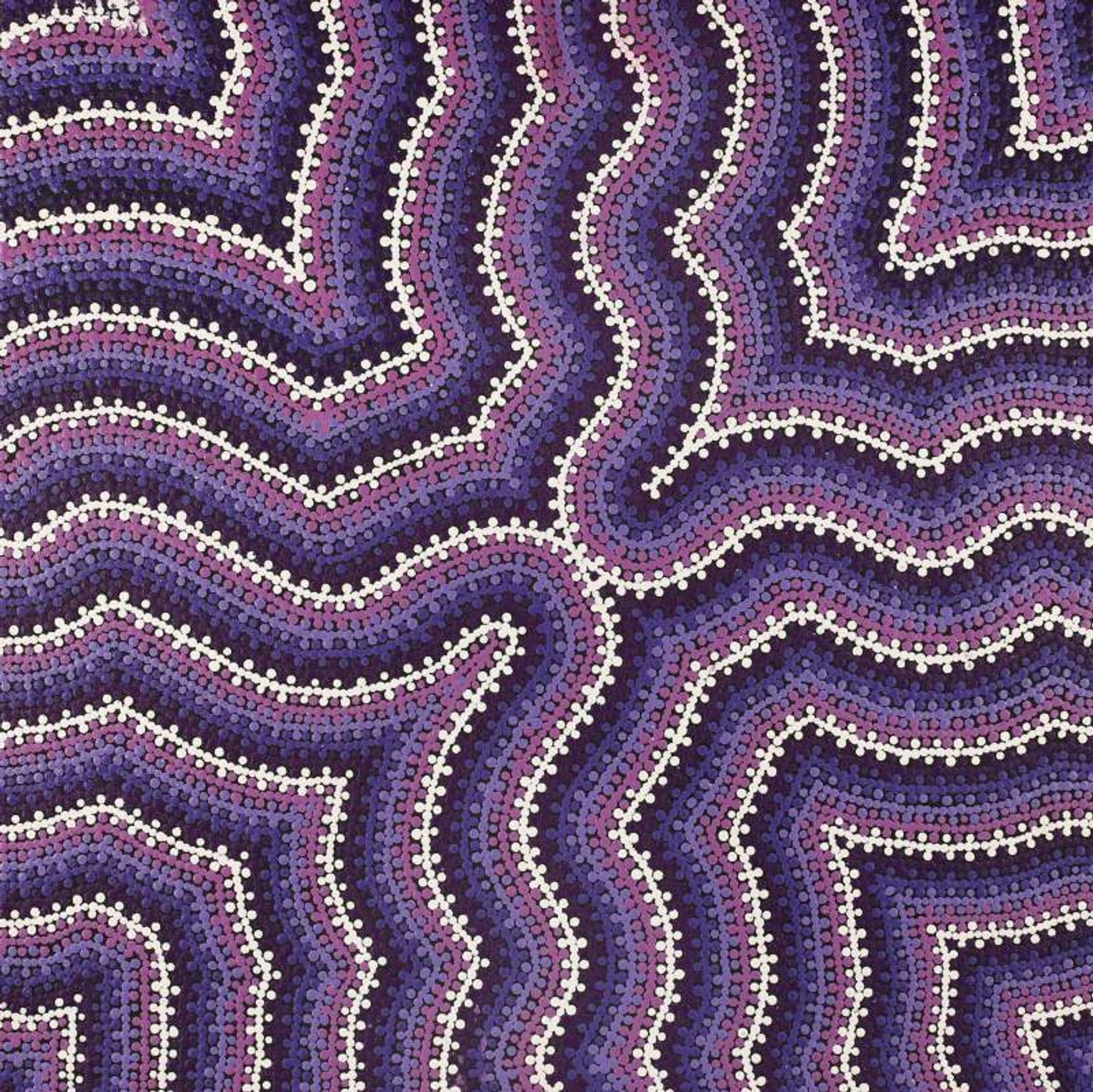 Janmarda Jukurrpa (Bush Onion Dreaming) by Deanne Nakamarra White