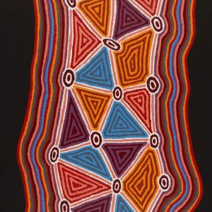 Wirnpa Jukurrpa (Lightning Dreaming) by Sabrina Nungarrayi Gibson