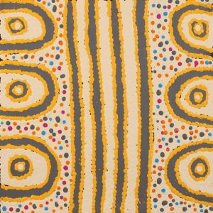 Mina Mina Jukurrpa (Mina Mina Dreaming) by Sheila Nungarrayi Sims