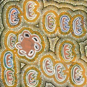 Janganpa Jukurrpa (Brush-tail Possum Dreaming)-  Mawurrji by Jason Japaljarri Woods