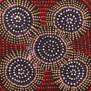 Jintiparnta Jukurrpa (Desert Truffle Dreaming) - Mina Mina by Tina Napangardi Martin