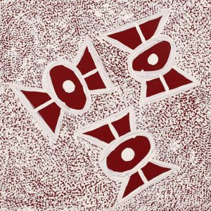 Patterns of the Landscape around Yuendumu by Roseanne Napangardi Wheeler