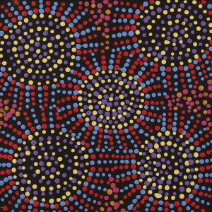 Jintiparnta Jukurrpa (Desert Truffle Dreaming) - Mina Mina by Tina Napangardi Martin