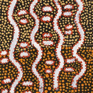 Ngapa Jukurrpa (Water Dreaming)  -  Puyurru by Clancy Jangala Watson