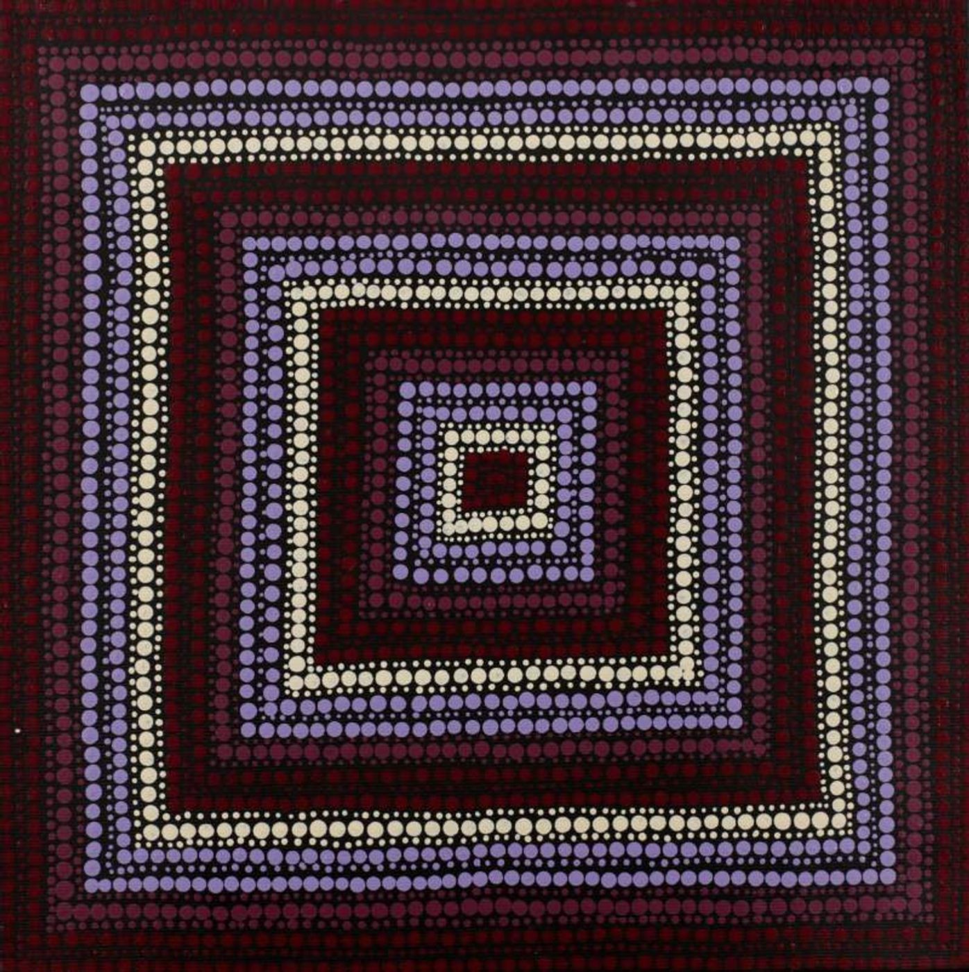 Lukarrara Jukurrpa (Desert Fringe-rush Seed Dreaming) by Gisella Napaljarri Dickson