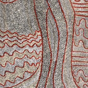 Mina Mina Jukurrpa (Mina Mina Dreaming) by Margaret Napangardi Lewis