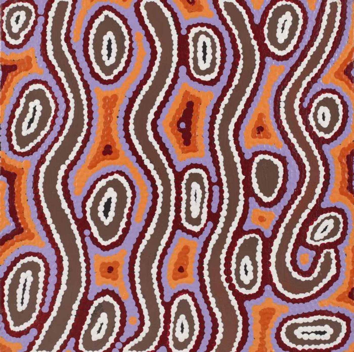 Lappi Lappi Jukurrpa (Lappi Lappi Dreaming) by Amanda Nakamarra Curtis