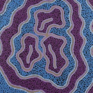 Mina Mina Jukurrpa (Mina Mina Dreaming) by Antoinette Napanangka Brown