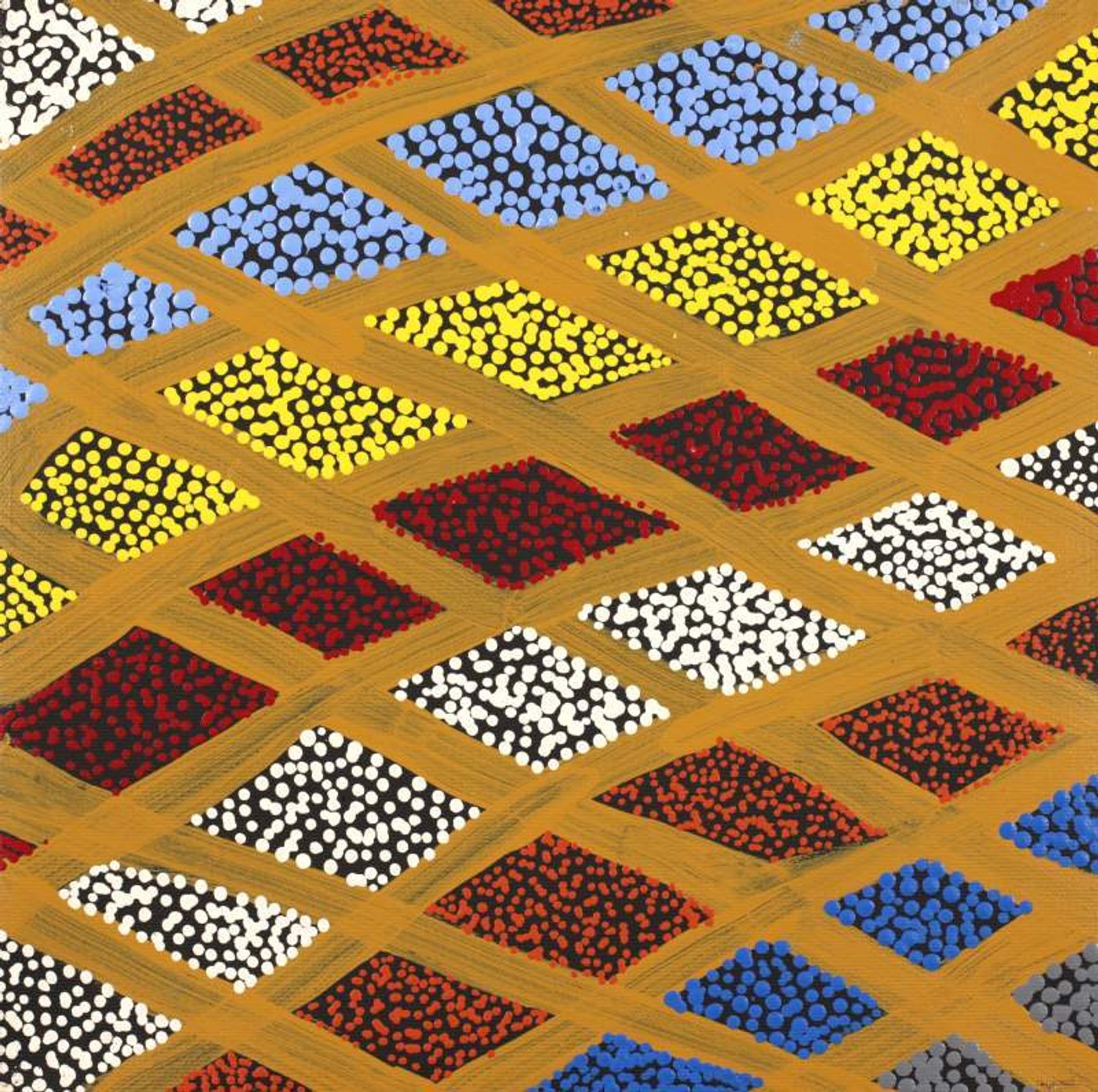 Yurrampi Jukurrpa (Honey Ant Dreaming) by Fiona Napangardi Williams