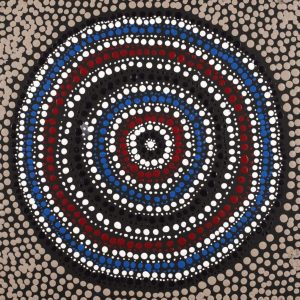 Warna Jukurrpa (Snake Dreaming) by Valma Nakamarra White