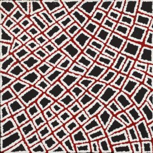 Ngapa Jukurrpa (Water Dreaming)  -  Puyurru by Delores Nangala Robertson