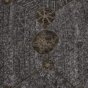 Lukarrara Jukurrpa (Desert Fringe-rush Seed Dreaming) by Hilda Nakamarra Rogers
