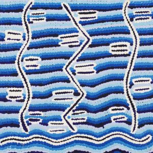 Ngalyipi Jukurrpa (Snake Vine Dreaming) - Purturlu by Tatiana Nangala Dixon