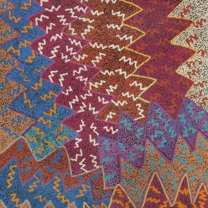 Pikilyi Jukurrpa (Vaughan Springs Dreaming) by Selina Napanangka Fisher