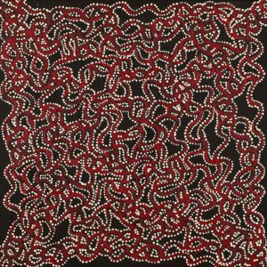 Ngalyipi Jukurrpa (Snake Vine Dreaming) - Purturlu by Geraldine Napangardi Granites