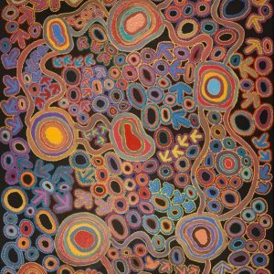 Yankirri Jukurrpa (Emu Dreaming) - Ngarlikirlangu by Lee Nangala Gallagher