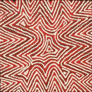 Pamapardu Jukurrpa (Flying Ant Dreaming)  - Warntungurru by Reanne Nampijinpa Brown