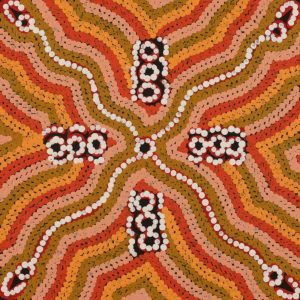 Watiya-warnu Jukurrpa (Seed Dreaming) by Narelle Nangala Brown