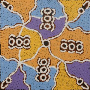 Watiya-warnu Jukurrpa (Seed Dreaming) by Narelle Nangala Brown