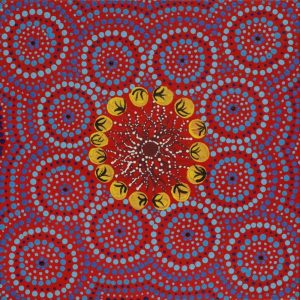 Wanakiji Jukurrpa (Bush Tomato Dreaming) by Selma Napangardi Gibson