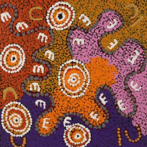 Wardapi Jukurrpa (Goanna Dreaming) - Yarripilangu by Ruth Nungarrayi Spencer