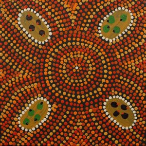 Ngurlu Jukurrpa (Native Seed Dreaming) by Deborah Napangardi Williams