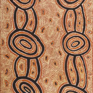 Warna Jukurrpa (Snake Dreaming) by Leston Japaljarri Spencer