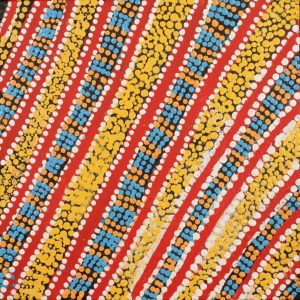 Jintiparnta Jukurrpa (Desert Truffle Dreaming) - Mina Mina by Tina Napangardi Martin