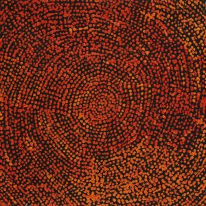 Ngapa Jukurrpa (Water Dreaming)  -  Puyurru by Sarah Napurrurla Leo