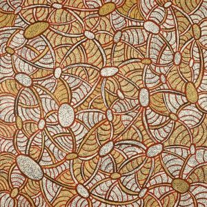 Janganpa Jukurrpa (Brush-tail Possum Dreaming)-  Mawurrji by Judith Nungarrayi Martin