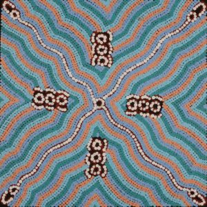 Watiya-warnu Jukurrpa (Seed Dreaming) by Narelle Nangala Brown
