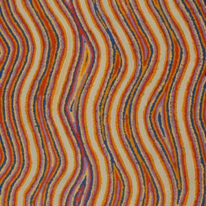 Mina Mina Jukurrpa (Mina Mina Dreaming) -  Ngalyipi by Angharad Napurrurla Gibson