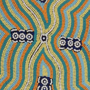 Watiya-warnu Jukurrpa (Seed Dreaming) by Narelle Nangala Brown