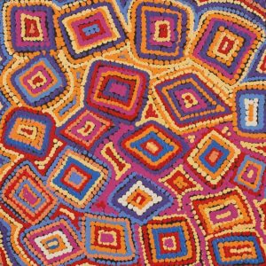 Pikilyi Jukurrpa (Vaughan Springs Dreaming) by Selina Napanangka Fisher