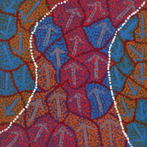 Yankirri Jukurrpa (Emu Dreaming) - Ngarlikirlangu by Ricardo Jampijinpa Gallagher