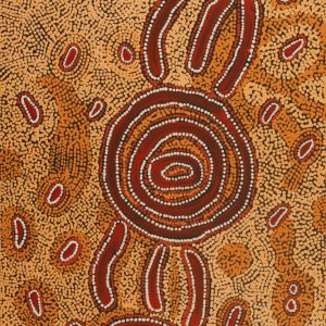 Warna Jukurrpa (Snake Dreaming) by Leston Japaljarri Spencer