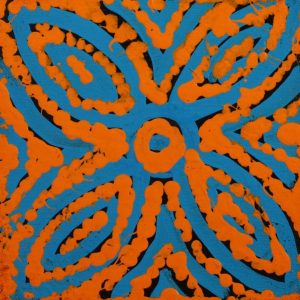 Ngapa Jukurrpa (Water Dreaming)  - Mikanji by Warlukurlangu Artists