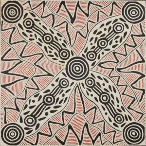 Pikilyi Jukurrpa (Vaughan Springs Dreaming) by Ursula Napangardi Hudson