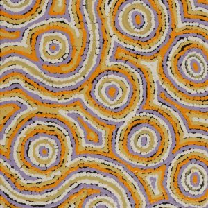 Mina Mina Jukurrpa (Mina Mina Dreaming) by Sarah Napaljarri Sims