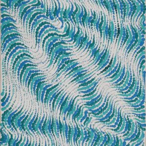 Pamapardu Jukurrpa (Flying Ant Dreaming)  - Warntungurru by Maria Nampijinpa Brown