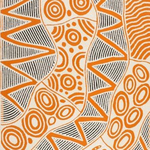 Pikilyi Jukurrpa (Vaughan Springs Dreaming) by Ursula Napangardi Hudson