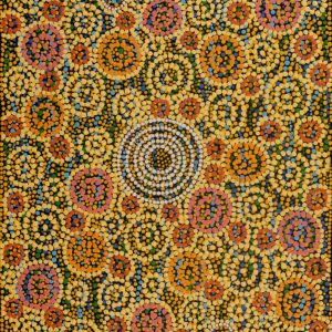 Ngurlu Jukurrpa (Native Seed Dreaming) by Geraldine Napurrurla Langdon