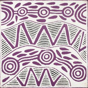 Pikilyi Jukurrpa (Vaughan Springs Dreaming) by Ursula Napangardi Hudson