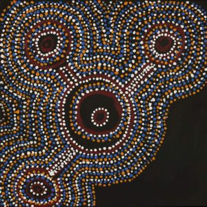 Ngapa Jukurrpa (Water Dreaming)  -  Puyurru by Gregson Jampijinpa Collins