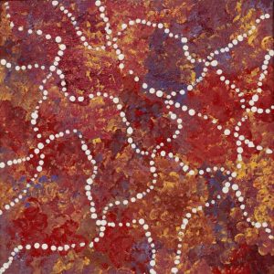 Wardapi Jukurrpa (Goanna Dreaming) - Yarripilangu by Ruth Nungarrayi Spencer