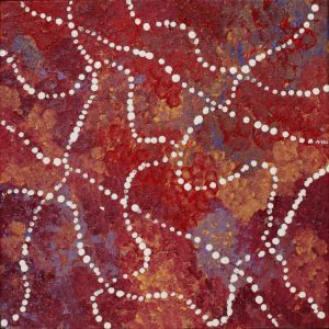 Wardapi Jukurrpa (Goanna Dreaming) - Yarripilangu by Ruth Nungarrayi Spencer